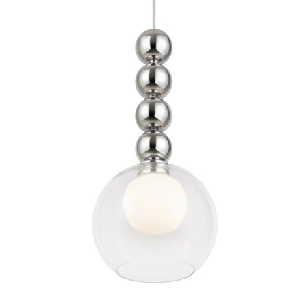Suspended lamp Freya Fr5220PL-01CH3 FOCUS, 200x200x1740 mm, G9, 1x25W, chromium color-6
