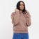Women's sweatshirt was launched, brown color, size 42-46 (One size)