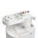 Snow -phase track lamp Feron AL125, IP40, GX53, 15 W, 81x81x105 mm, white color.