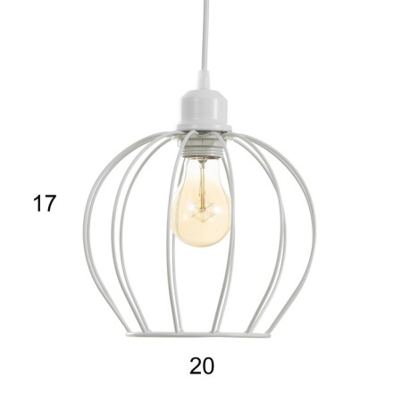 Bayerlux lamp "Batista" 3x40W E27 White 37x37x90cm-6