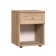 Bedside table Sherlock 64, 400 × 353 × 565 mm, sonoma oak color