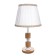 Arisa table lamp E27 40W white 25x25x42.5 cm Risalux