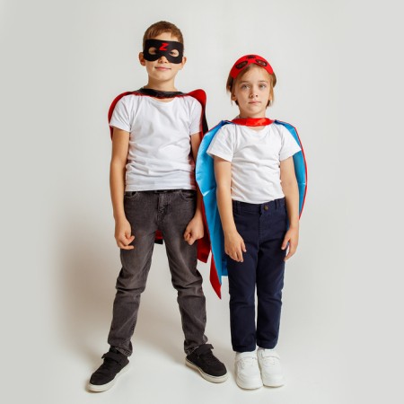 Carnival set "Super Wheam": Cloak and Mask-5