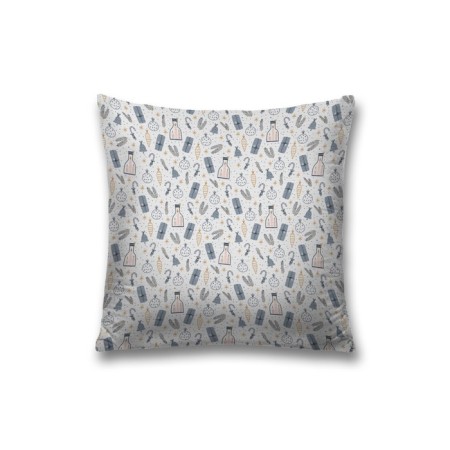 Decorative pillowcase "Christmas set", on a zipper, size 45x45 cm