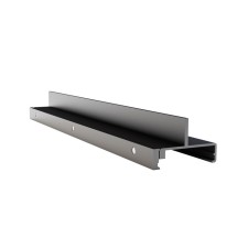 The joint amplifier for the Technical tra005tl-31b overhead track system, 18x3.2x2 cm, black color