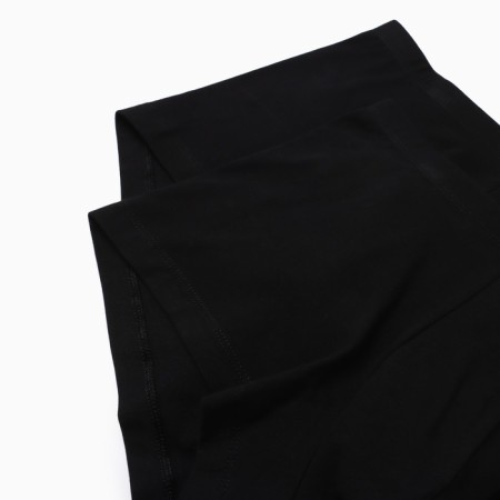 Set of men's panties boxers (2 pcs), black/black color, size 48 (m)-4