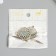 Decor Metal for creativity "Dreams with a stone" silver (A41017) 6.5x2.7 cm