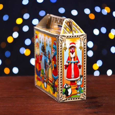 Gift box "Sculptural workshop of Santa Claus" 17.3 x 6.5 x 15 cm-3