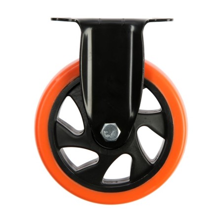 Furniture wheel Cappio, d = 125 mm, PVC coating-1