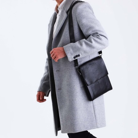 Male bag, black color-8