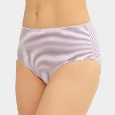 A set of women's panties slips (3pcs), the color of the strip on the sea fog, size 56 (4xl)