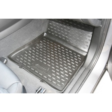 Rugs in the BMW X3 Salon, 2010-2016 4 pcs. (polyurethane, beige)-1