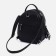 Backpack - female bag Richet, artificial leather, black color
