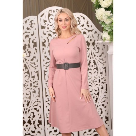 Women's dress, size 48, pink color-13