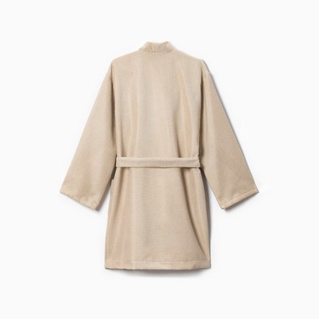 Women's bathrobe, col. Beige, rr 46-48, 100% polyester, 300 g/m2-8