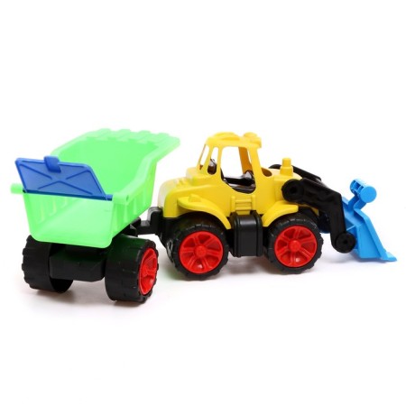 Tractor "Special Technics", with a trailer, mix-3