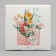 Gift folding box, packaging, "tender", 15 x 15 x 7 cm