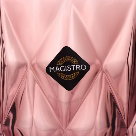 Glass magistro glass "cruise", 240 ml, pink color-3