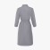 Women's waffle robe and I am 3/4 sleeve, size 46-48, gray, 100% cotton, 200g/m2