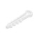 Dowel-Homut "Tundra", for a flat cable, nylon, 8 mm, white, 100 pcs