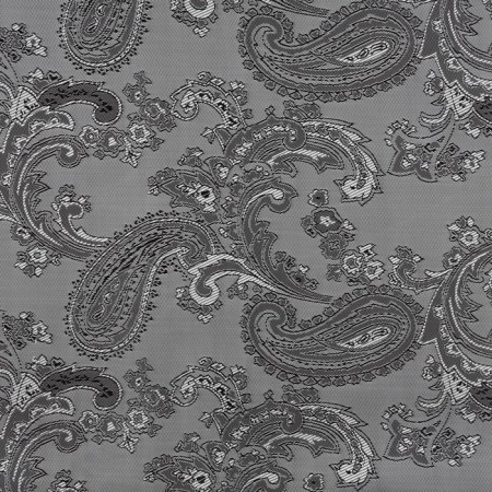 Lining fabric "cucumbers", 100 % polyester, 1 × 1.4 m, color gray color-4