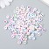 Beads for creativity Plastic "English Bukva in the Circle" Multi -colored set of 15 grams 0.3x0.6.x0.6cm mix 9485558