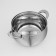 A stainless steel pan “Hyperion”, 3.5 l, D = 20 cm, with a lid