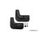 Spray-heads front Toyota Camry, 2011-2014, 2 pcs (polyurethane)