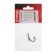 Hook furniture tundra TKO006, one -rod, bronze