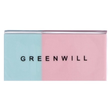 Set of eraser rectangular, 3 pieces, mix-1