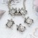Talisman "Turtle", silver color