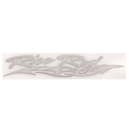 Skyway Metaloplastic Skyway "Ricerod", sticker, gray, 140*25 mm