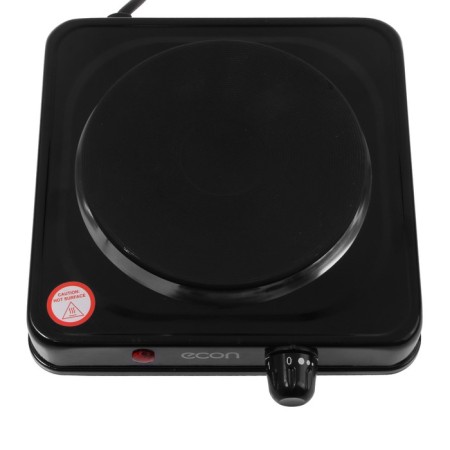 Electric tile ECON ECO-132HP, 1000 watts, 1 burner, black color-1