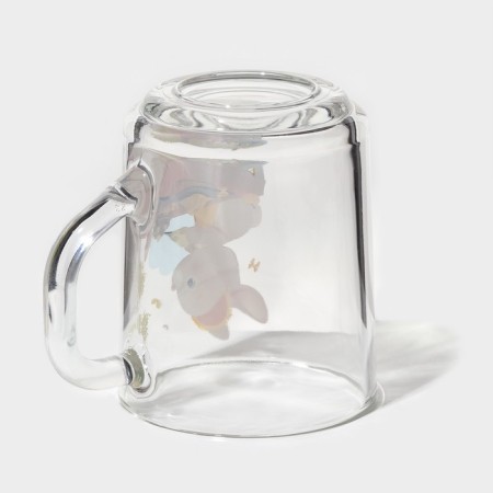 Mug "Cute fluffs", glass, 200 ml, MIX drawing-3
