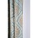 Curtain, size 150x270 cm, turquoise color