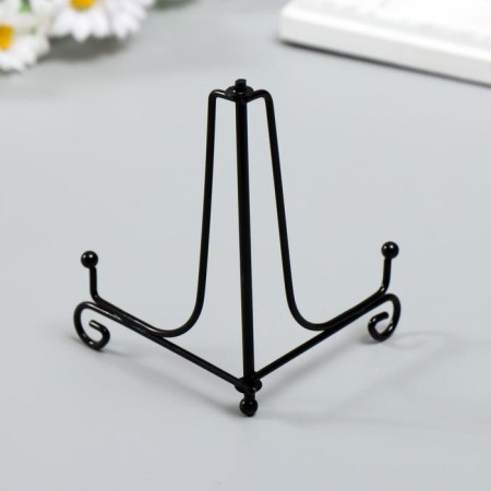 Metal plates 12.5x8.5 cm, black "patterned" for plates d = 13-15 cm-1