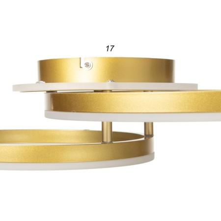Causte "Trio butterflies" 54W LED 6000K gold 65x45x10cm Bayerlux-11