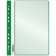 Folder with 10 A4 inserts, 160 μm, calligrata, with perforation, green