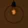 OSCAR lamp 1x15W E27 black
