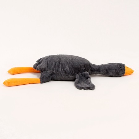 Skill of a soft toy "Goose", 130 cm, color gray color-3
