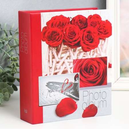 Photo album "Flowers" 50 sheets 200 photos 10x15 cm