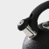 A kettle with a stainless steel whistle Snow, 3 l, induction, black color