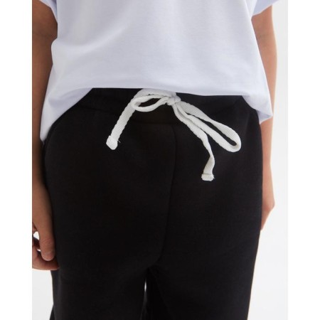 Children's pants Minaku: Basic Line Kids, Black Color, Height 110-8