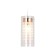 Suspended lamp with crystal Ambrella Light, Traditional, TR3660, E14, Color Gold