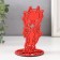 Figure on the stand "Dragon" red 13x8.5cm (set 2 parts)