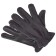 Fleet gloves, gray color, s-m size