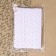 Knitted lace, 40 mm × 10 ± 1 m, white color