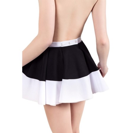 The lower part of the maid costume, Pecado BDSM, skirt, black and white, 44-46-3