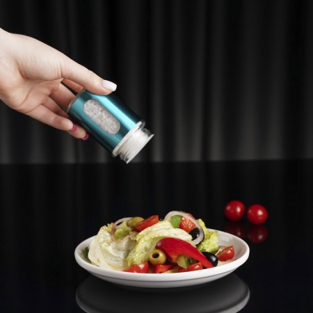 Glass capacity for spices "Style", 100 ml, 4.5 × 8 cm, turquoise color-4