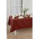 The tablecloth "Ethel" Lines 150*180 +/- 3cm, central chocolate, pl. 192 g/m2, hl with VGMO